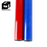Factory Direct Colored Carbon Fiber Tube 3K Twill Surface High-Strength Colorful Round Tube With Wholesale Price