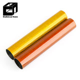 Factory Direct Colored Carbon Fiber Tube 3K Twill Surface High-Strength Colorful Round Tube With Wholesale Price