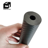 Factory Custom Size Twill Matte 12mm Thick Round Carbon Fiber Tube Customized 3K Weave Carbon Tube