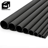 Factory Price Carbon Fiber Pole 3K Twill Matte Carbon Tube 1000mm 2000mm Length Different Diameter