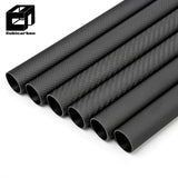 Cubicarbon Best Selling Promotional Price Custom Carbon Tube 100% 3K Carbon Fiber Pipe Round Tubes