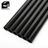 Factory Direct (No middleman) Glossy Surface Carbon Fiber Tube Black Carbon Tube