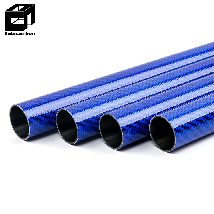 Ewall - 16x14x500mm 3K Carbon Fiber Tube (Twill Light)