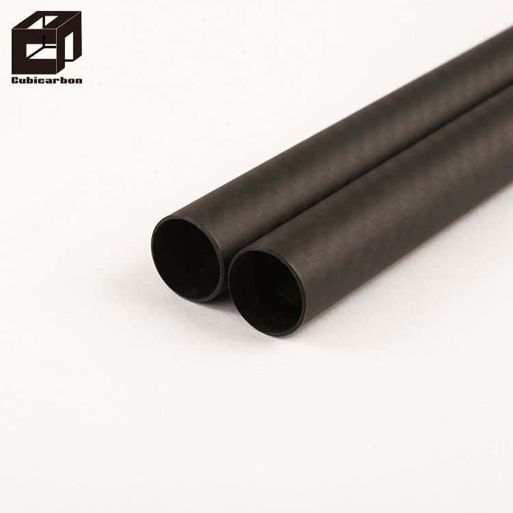 High Temperature 2m 1k 3k 24T Bend Carbon Fiber Tube cubicarbon