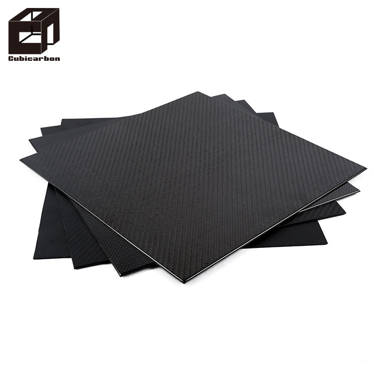 cncarbonfiber 5mm 300x400mm 100% Carbon Fiber Sheet Laminate Plate Panel 3K  Twill Matte Finish : : Industrial & Scientific