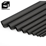 Factory Price Carbon Fiber Pole 3K Twill Matte Carbon Tube 1000mm 2000mm Length Different Diameter