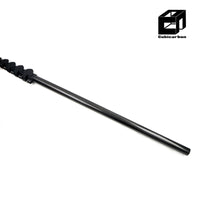 Factory Price 30 40 50 60 Foot Carbon Extension Pole With Brush Cleaning Pole Carbon Fiber Strong Carbon Fiber Telescopic Pole