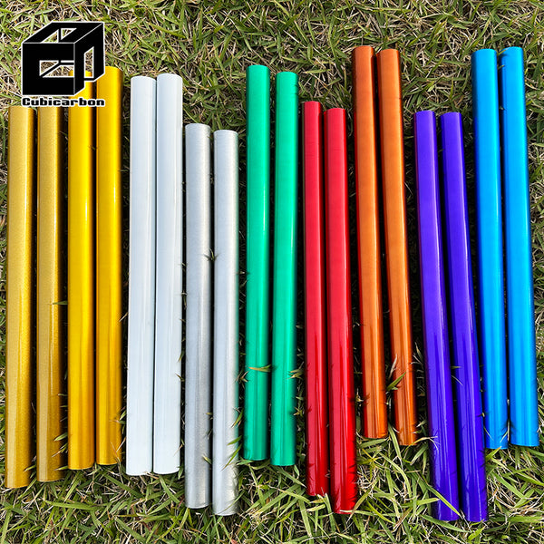 High Strength Top Quality Customized Colored 3K Carbon Fiber Tube 1 2 3 4 Inch Custom Length Colorful Carbon Fiber Pipe Tube