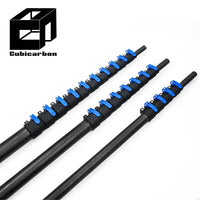 OEM Extendable Carbon Fiber Telescopic Pole 20ft 30ft 35ft 40ft 45ft 60ft Telescoping Pole Extension Pole