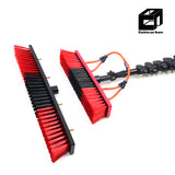 Factory Price 30 40 50 60 Foot Carbon Extension Pole With Brush Cleaning Pole Carbon Fiber Strong Carbon Fiber Telescopic Pole