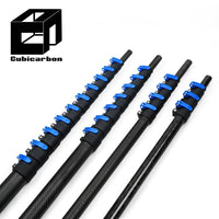 OEM Extendable Carbon Fiber Telescopic Pole 20ft 30ft 35ft 40ft 45ft 60ft Telescoping Pole Extension Pole