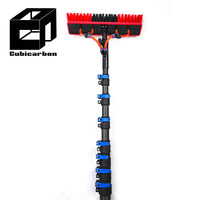 3K Twill Matte 3m 10m 15m 18m 20m 25ft Carbon Fiber Solar Panel Telescoping Cleaning Pole Window Cleaning Extension Pole