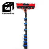 3K Twill Matte 3m 10m 15m 18m 20m 25ft Carbon Fiber Solar Panel Telescoping Cleaning Pole Window Cleaning Extension Pole
