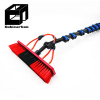 3K Twill Matte 3m 10m 15m 18m 20m 25ft Carbon Fiber Solar Panel Telescoping Cleaning Pole Window Cleaning Extension Pole
