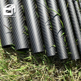 Carbon Fiber Tube OEM 3K Surface CFRP Round Tube Wholesale Price High Strength Carbon Fiber Pole