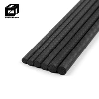 Factory Direct 3K Glossy Matte Carbon Fiber Rods Solid Carbon Rod Customized Diameter and Length