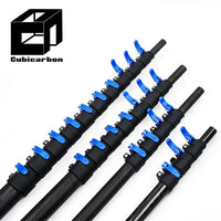 OEM Extendable Carbon Fiber Telescopic Pole 20ft 30ft 35ft 40ft 45ft 60ft Telescoping Pole Extension Pole