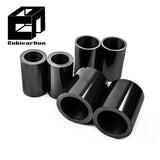 Customized Large Diameter Carbon Fiber Tubes 60mm 80mm 100mm 200mm 300mm 700mm OD Big Carbon Tube Strong Enough