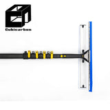 Carbon Fiber Manufacturer 3K Weave Carbon Fiber Window Cleaning Pole 4m 6m 9m Telescopic Pole With Quality Brush Clean Well