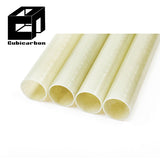 High Quality Roll Wrapped Fiberglass Tube OEM Pregreg Fiberglass Tube Fiberglass Color Tube Customization 1000mm 2000mm