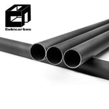 3K Full Carbon Tube Matte Finish Roll Wrapped T300 Carbon Fibre Tube Material Prepreg Customized Tube Carbon 1000mm 20000mm