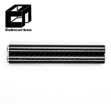 Carbon Fiber Supplier 1000mm 2000mm 3K Carbon Fiber Tubes Custom OD and End Cap Different OD for Drones RC Airplane