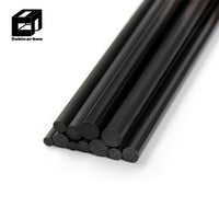 High Modulus Pultruded Solid Carbon Fiber Rod Carbon Rods High-Density High Pure Carbon Pultrusion Round Rod
