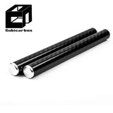Carbon Fiber Supplier 1000mm 2000mm 3K Carbon Fiber Tubes Custom OD and End Cap Different OD for Drones RC Airplane