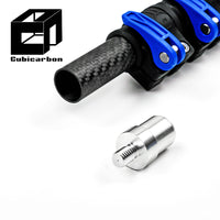 Customized 4m 5m 6m 9m Carbon Fiber Telescopic Pole With Thread for Camera High Strength Light Weight Stable Telescopic Pole
