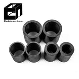 Customized Large Diameter Carbon Fiber Tubes 60mm 80mm 100mm 200mm 300mm 700mm OD Big Carbon Tube Strong Enough