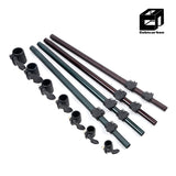 OEM Factory 20ft 30ft 40ft 45ft 50ft 60ft 65ft Carbon Fiber Telescopic Pole Custom 3K Colorful Telescoping Tube 3-20m