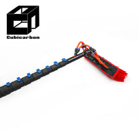3K Twill Matte 3m 10m 15m 18m 20m 25ft Carbon Fiber Solar Panel Telescoping Cleaning Pole Window Cleaning Extension Pole