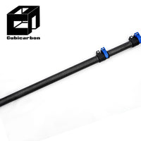 Factory Direct 45ft 50ft 60ft 3K Telescoping Carbon Fiber Poles Extension Pole System Cleaning Pole Solar Bus Window Cleaning