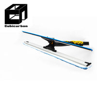 OEM 3K Weave 100% Carbon Fiber Pole Telescopic Custom Length 10-80ft Window Cleaning Pole Solar But Cleaning Pole