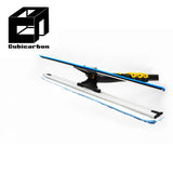 OEM 3K Weave 100% Carbon Fiber Pole Telescopic Custom Length 10-80ft Window Cleaning Pole Solar But Cleaning Pole