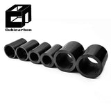 Customized Large Diameter Carbon Fiber Tubes 60mm 80mm 100mm 200mm 300mm 700mm OD Big Carbon Tube Strong Enough