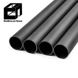 3K Full Carbon Tube Matte Finish Roll Wrapped T300 Carbon Fibre Tube Material Prepreg Customized Tube Carbon 1000mm 20000mm