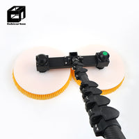 OEM Strong Carbon Fiber Tube 3K Twill Matte Telescopic Pole With Clamp Brush Carbon Pole 10m 12m 15m18m 20m Cleaning Poles