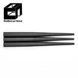 2026 Customized Tapered Carbon Fiber Tube OEM Prepreg Roll Wrapped High Quality Carbon Tube With Taper