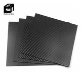 3K Matte Carbon Fiber Sheet CNC Cut Carbon Plate OEM Machined Part 0.5mm 1mm 2mm 5mm