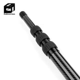 Real Carbon Fiber Manufacturer Supply 3K Weave Carbon Fiber Telescopic Pole 20ft 25ft 30ft 40ft 60ft Custom Length