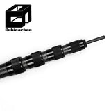 Custom Carbon Fiber Canopy Pole Telescoping Pole Shade Telescopic Poles with Great Price 2.4m