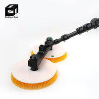 OEM Strong Carbon Fiber Tube 3K Twill Matte Telescopic Pole With Clamp Brush Carbon Pole 10m 12m 15m18m 20m Cleaning Poles