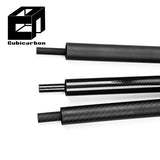 1m 2m 3m Carbon Fiber Roll Wrapped Round Tube 25mm 35mm 40mm 50mm 60mm Carbon Pipe 3K Glossy Matte Carbon Fiber Tube