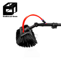 2025 3K Carbon Fiber Pole 5m 10m 12m 15m Carbon Telescopic Pole Adjustable Extension Pole With Brush Cleaning Walls
