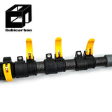 OEM 10m 12m 14m 16m 18m 20m 25m Carbon Fibre Telescopic 3K Extension Pole Can Be Adjusted by Clamps Lightweight Carbon Pole