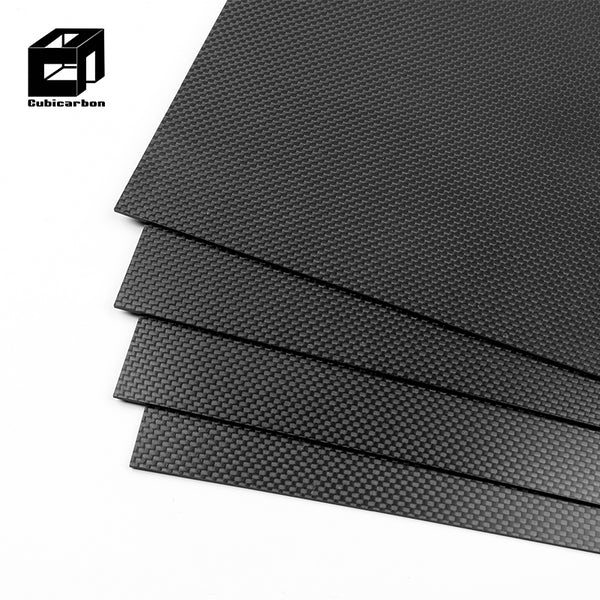No Middleman Factory Direct Carbon Fiber Sheet CNC Cutting 3K Carbon Fiber Plate 2mm 3mm 4mm 10mm Thickness High Quality Panel