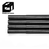 Factory Direct Carbon Fiber Tubes 20mm 40mm 60mm 80mm OD 3K Twill Plain Glossy Matte Carbon Pipes Wholesale Price
