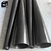 Made in China Large OD Carbon Fiber Tapered Tube Customized Carbon Fiber Tube