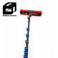 3K Twill Matte 3m 10m 15m 18m 20m 25ft Carbon Fiber Solar Panel Telescoping Cleaning Pole Window Cleaning Extension Pole